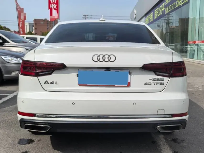 2019 Audi A4L 2.0T 190HP L4 7DCT,autocango,china used car exporter,china ev exporter,chinese used car exporter,chinese used ev exporter