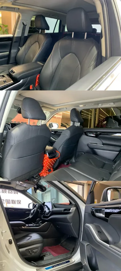2022 Toyota Highlander 2.5L 192HP L4 E-CVT Hybrid,autocango,china used car exporter,china ev exporter,chinese used car exporter,chinese used ev exporter