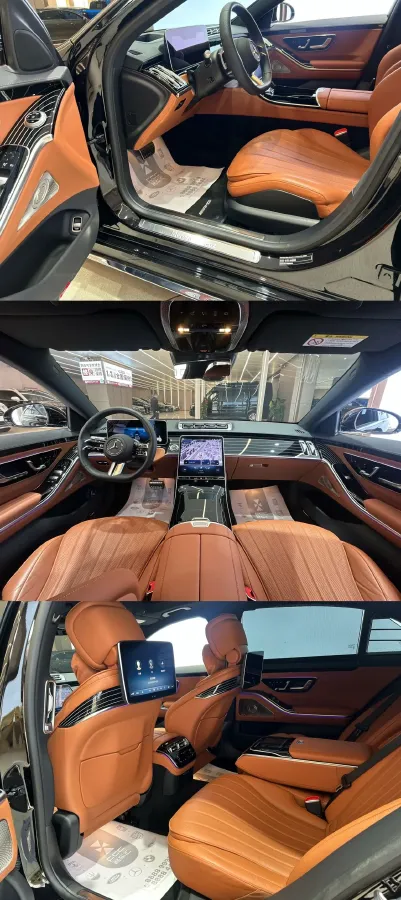 2025 Mercedes-Benz S Class 2.5T 367HP L6 9AT,autocango,china used car exporter,china ev exporter,chinese used car exporter,chinese used ev exporter