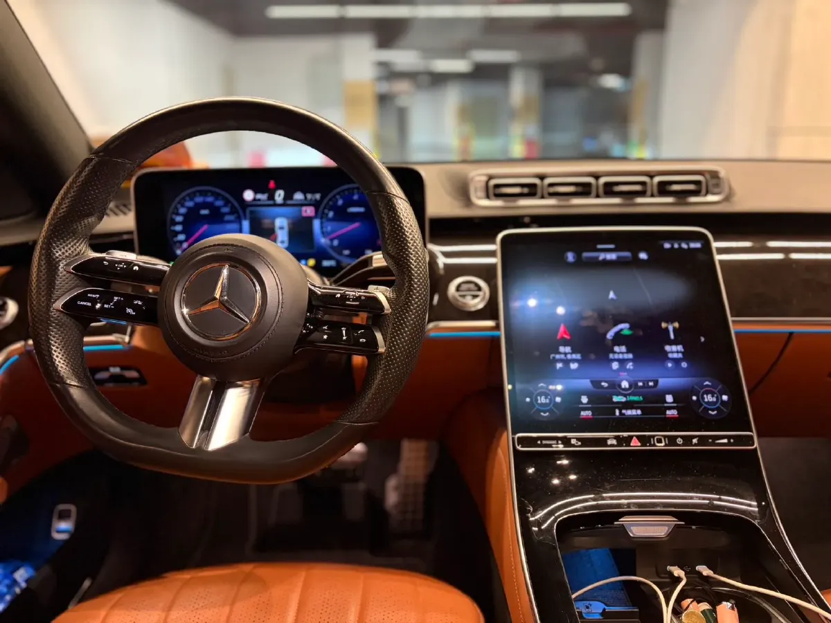 2021 Mercedes-Benz S Class 3.0T 367HP L6 9AT,autocango,china used car exporter,china ev exporter,chinese used car exporter,chinese used ev exporter