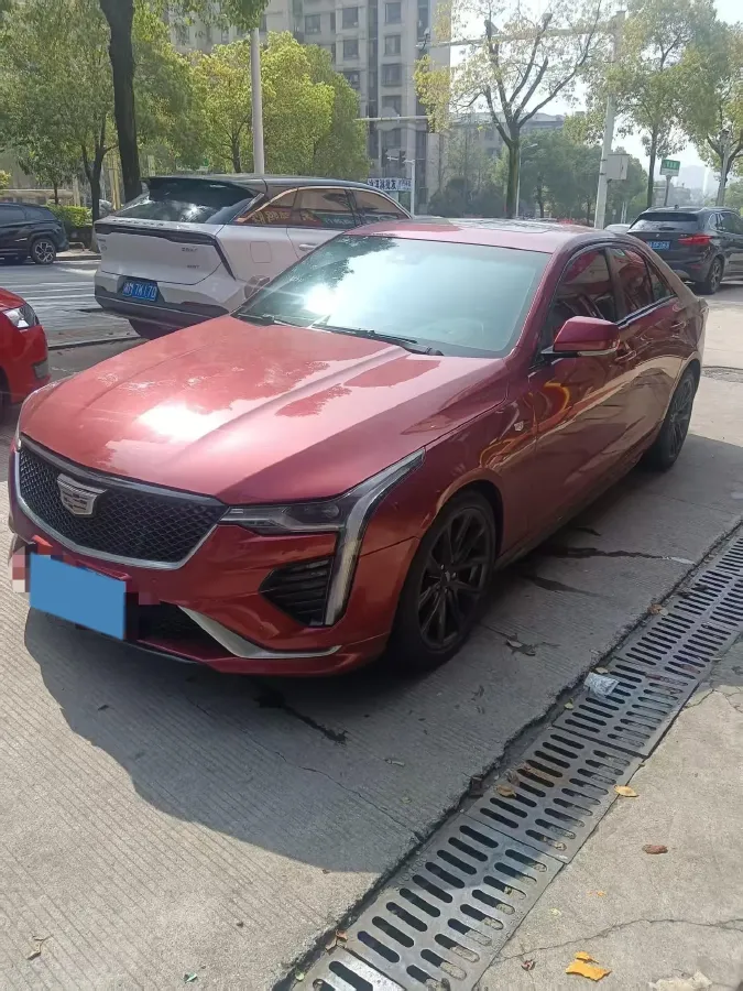 2020 Cadillac CT4 2.0T 237HP L4 8AT,autocango,china used car exporter,china ev exporter,chinese used car exporter,chinese used ev exporter
