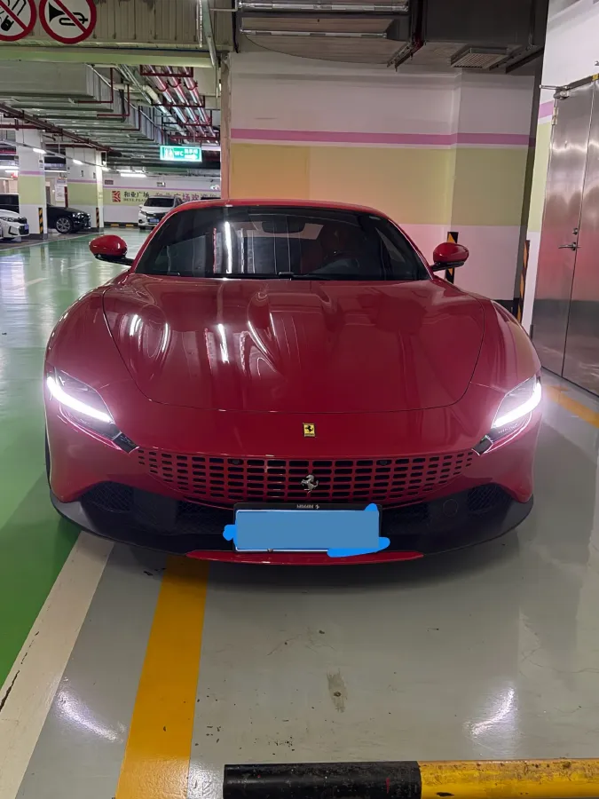 2020 Ferrari Roma 3.9T 620HP V8 8DCT,autocango,china used car exporter,china ev exporter,chinese used car exporter,chinese used ev exporter