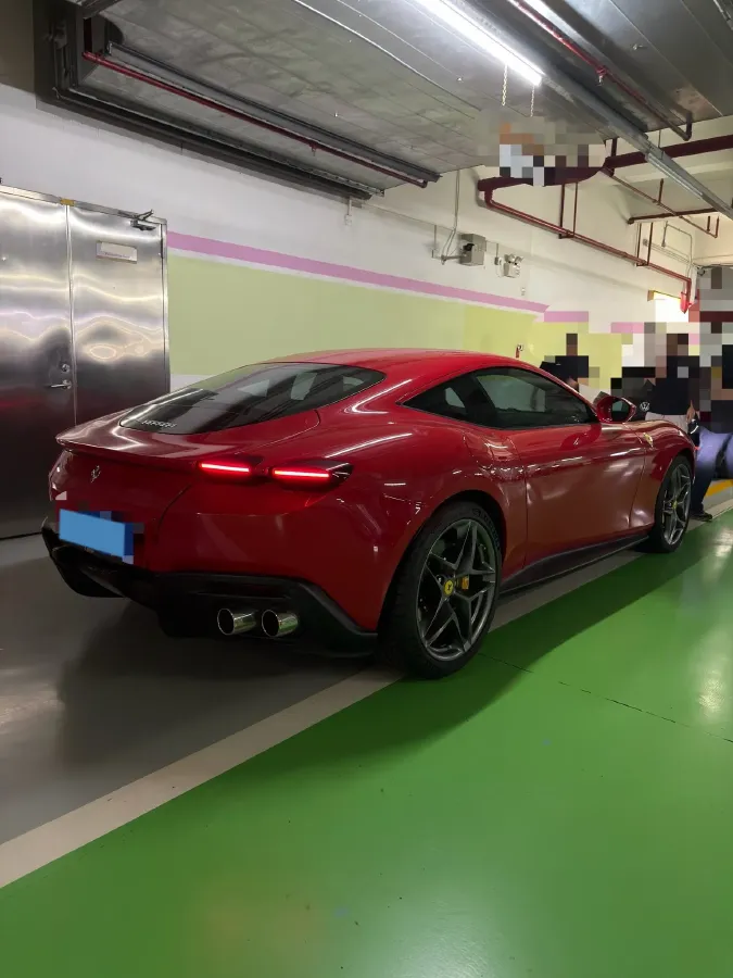 2020 Ferrari Roma 3.9T 620HP V8 8DCT,autocango,china used car exporter,china ev exporter,chinese used car exporter,chinese used ev exporter