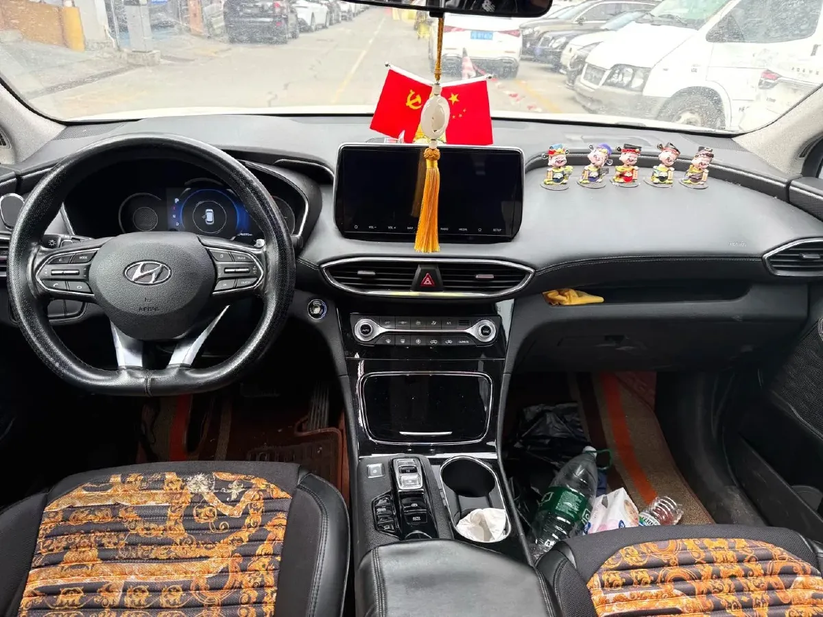 2019 Hyundai Santafe 2.0T 240HP L4 8AT,autocango,china used car exporter,china ev exporter,chinese used car exporter,chinese used ev exporter