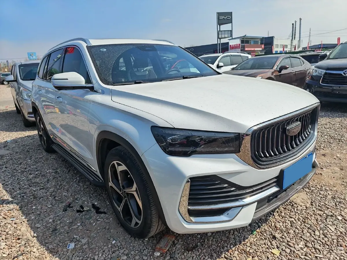 2021 Geely Monjaro 2.0T 218HP L4 7DCT,autocango,china used car exporter,china ev exporter,chinese used car exporter,chinese used ev exporter