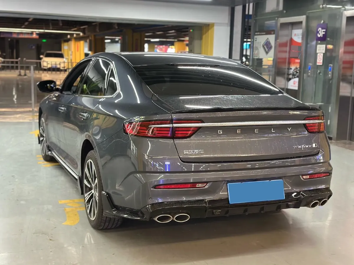 2025 Geely Preface 1.5T 181HP L4 7DCT,autocango,china used car exporter,china ev exporter,chinese used car exporter,chinese used ev exporter