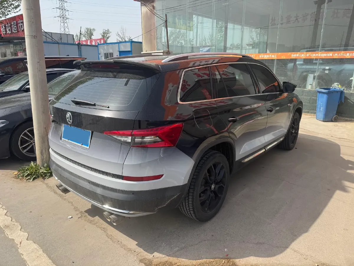 2018 Skoda Kodiak 2.0T 186HP L4 7DCT,autocango,china used car exporter,china ev exporter,chinese used car exporter,chinese used ev exporter