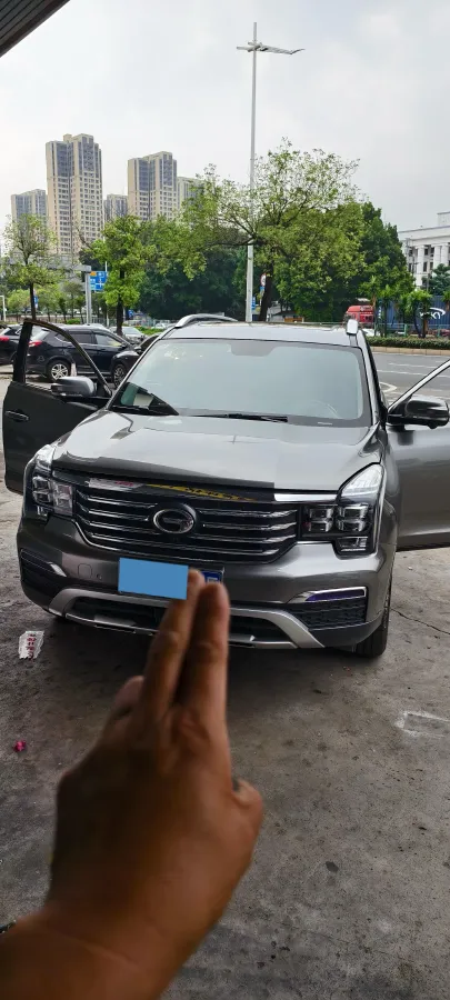 2017 GAC Trumpchi GS8 2.0T 201HP L4 6AT,autocango,china used car exporter,china ev exporter,chinese used car exporter,chinese used ev exporter