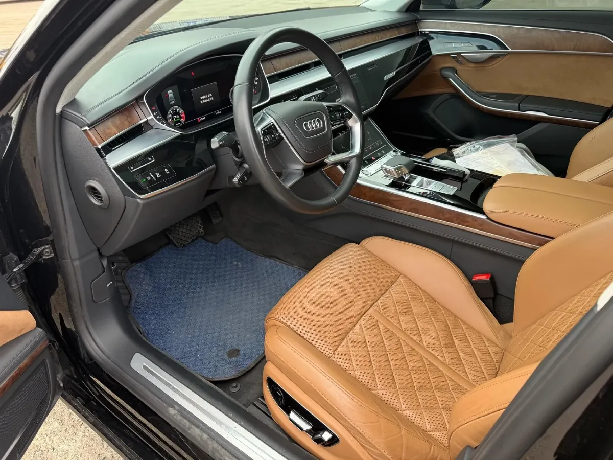 2021 Audi A8 3.0T 286HP V6 8AT,autocango,china used car exporter,china ev exporter,chinese used car exporter,chinese used ev exporter