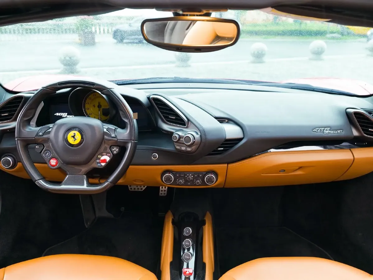 2015 Ferrari 488 3.9T 670HP V8 7DCT,autocango,china used car exporter,china ev exporter,chinese used car exporter,chinese used ev exporter