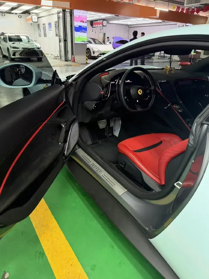 2020 Ferrari Roma 3.9T 620HP V8 8DCT,autocango,china used car exporter,china ev exporter,chinese used car exporter,chinese used ev exporter