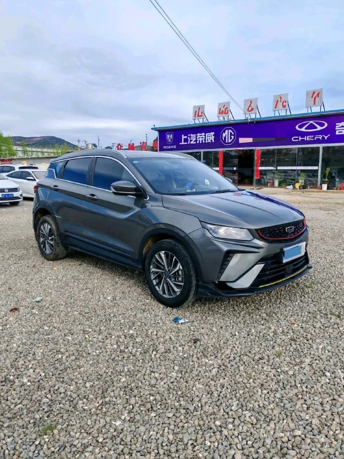 2021 Geely Coolray 1.4T 141HP L4 6DCT,autocango,china used car exporter,china ev exporter,chinese used car exporter,chinese used ev exporter