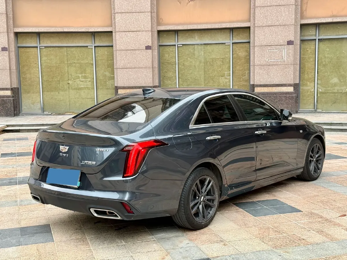 2021 Cadillac CT4 2.0T 237HP L4 8AT,autocango,china used car exporter,china ev exporter,chinese used car exporter,chinese used ev exporter