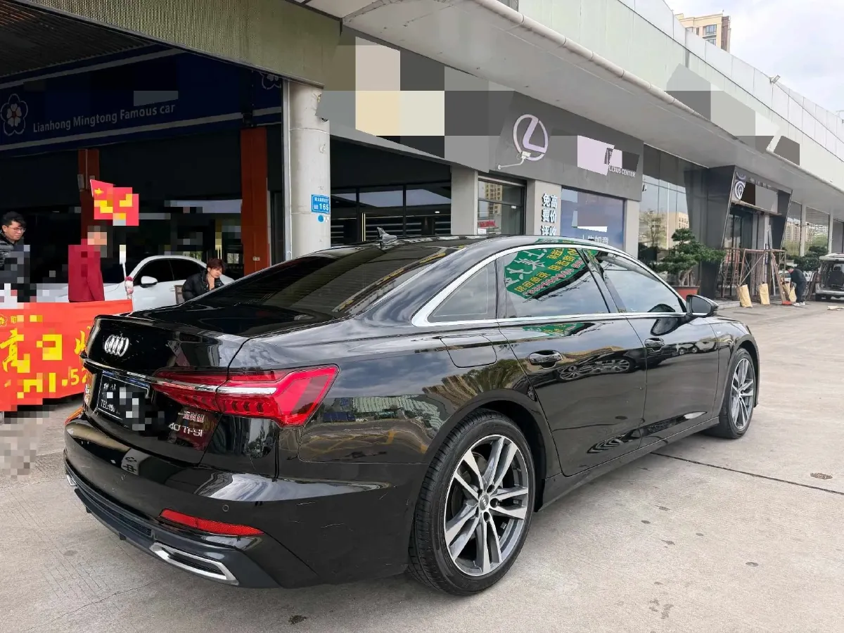 2020 Audi A6L 2.0T 190HP L4 7DCT,autocango,china used car exporter,china ev exporter,chinese used car exporter,chinese used ev exporter
