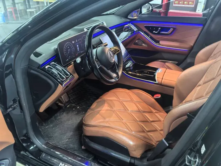 2021 Mercedes-Benz Maybach S Class 3.0T 367HP L6 9AT,autocango,china used car exporter,china ev exporter,chinese used car exporter,chinese used ev exporter