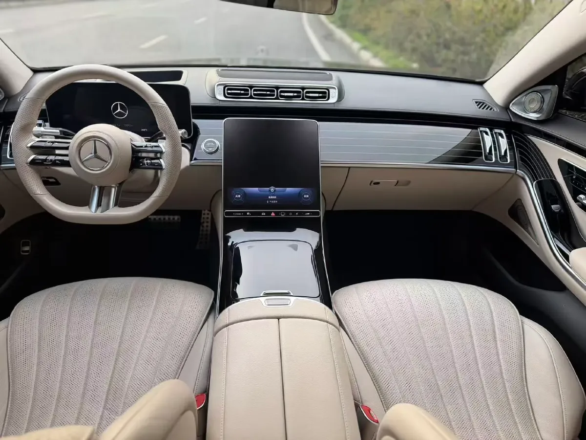 2022 Mercedes-Benz S Class 2.5T 367HP L6 9AT,autocango,china used car exporter,china ev exporter,chinese used car exporter,chinese used ev exporter
