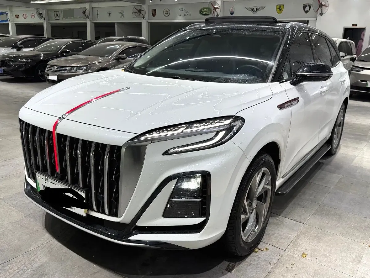 2025 HongQi HS3 1.5T 150HP L4 1DHT PHEV,autocango,china used car exporter,china ev exporter,chinese used car exporter,chinese used ev exporter