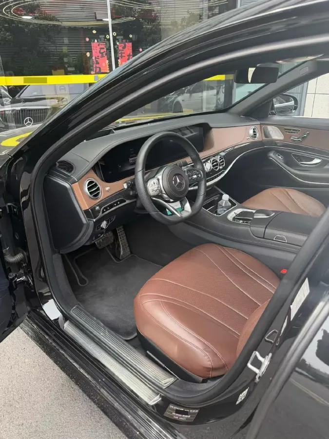 2020 Mercedes-Benz S Class 3.0T 367HP L6 9AT,autocango,china used car exporter,china ev exporter,chinese used car exporter,chinese used ev exporter