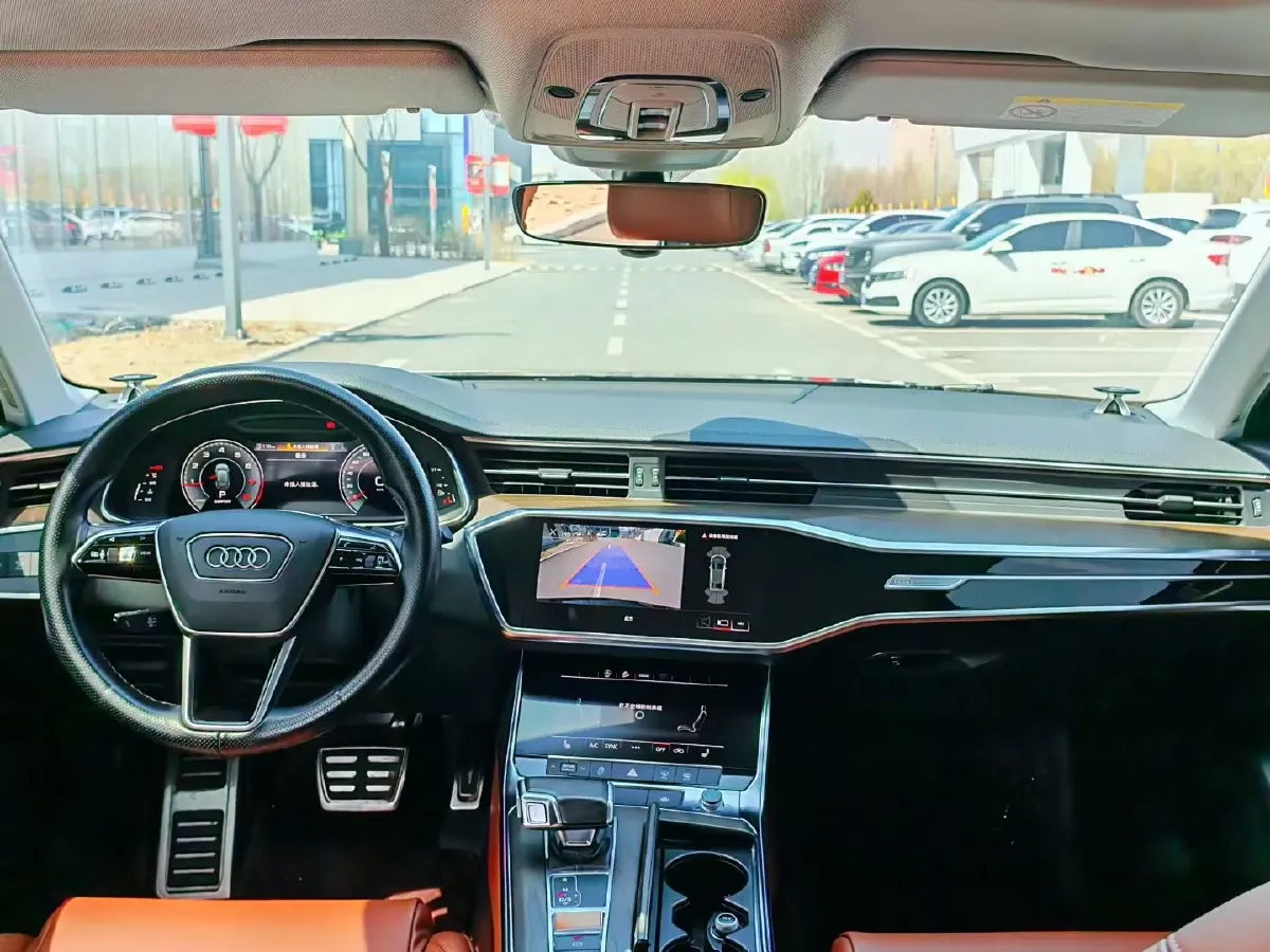 2021 Audi A6L 2.0T 224HP L4 7DCT,autocango,china used car exporter,china ev exporter,chinese used car exporter,chinese used ev exporter