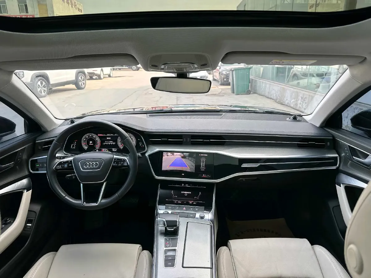 2021 Audi A6L 2.0T 224HP L4 7DCT,autocango,china used car exporter,china ev exporter,chinese used car exporter,chinese used ev exporter