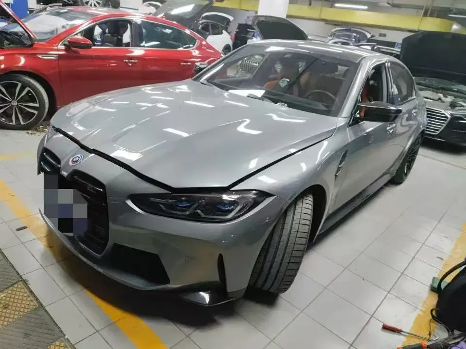 2023 BMW M3 3.0T 510HP L6 8AT,autocango,china used car exporter,china ev exporter,chinese used car exporter,chinese used ev exporter