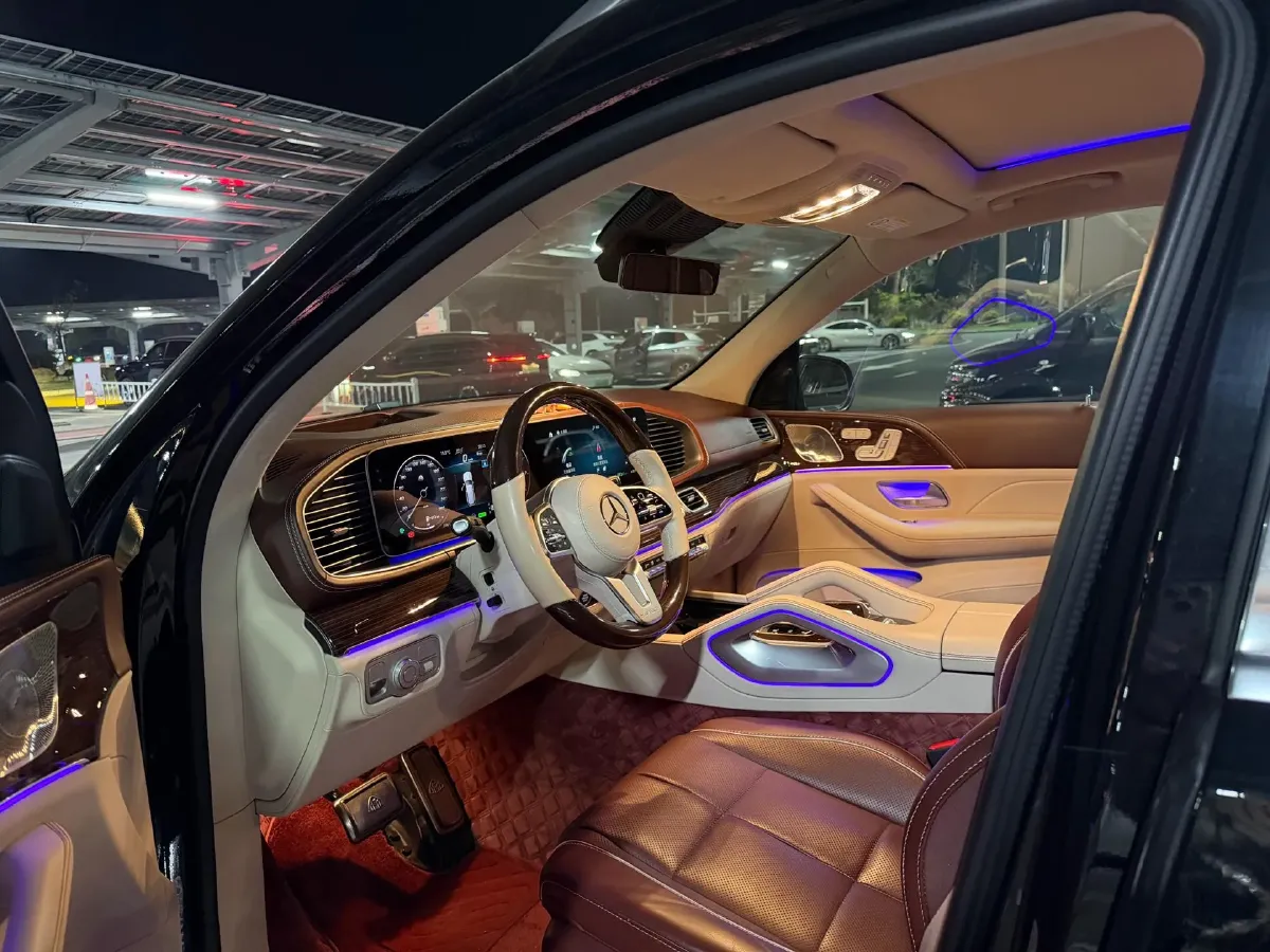 2021 Mercedes-Benz Maybach GLS 4.0T 558HP V8 9AT,autocango,china used car exporter,china ev exporter,chinese used car exporter,chinese used ev exporter