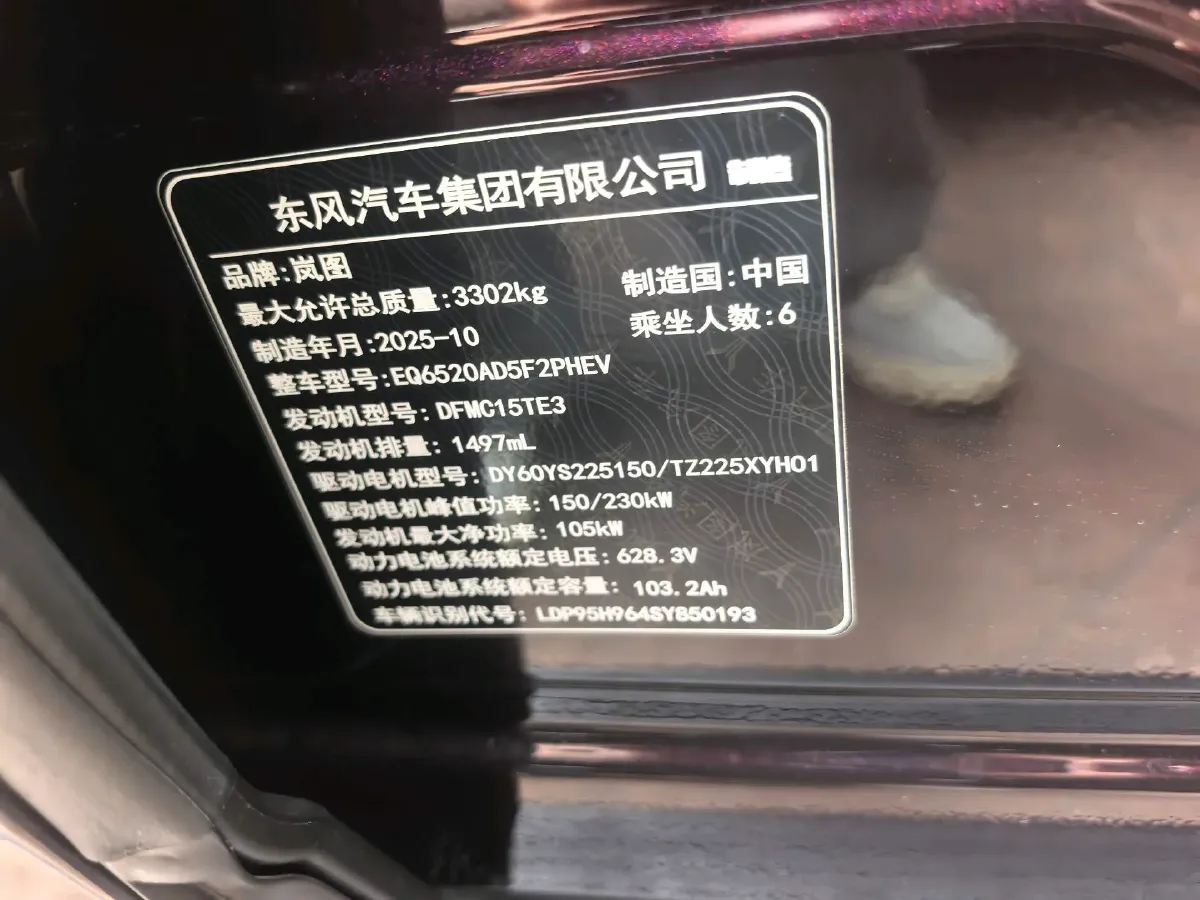 2026 Voyah 9L 1.5T 150HP L4 PHEV,autocango,china used car exporter,china ev exporter,chinese used car exporter,chinese used ev exporter