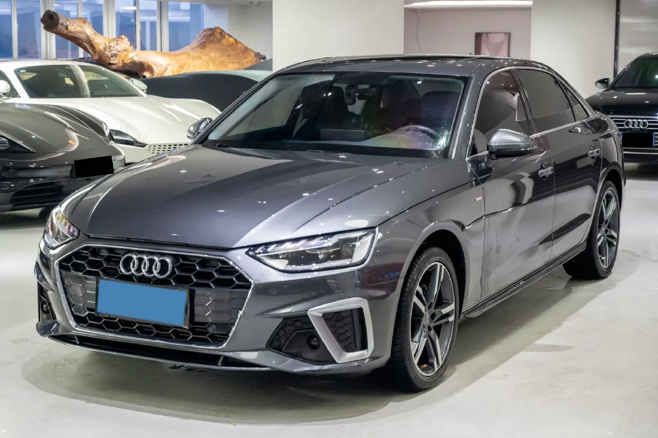 2020 Audi A4L 2.0T 190HP L4 7DCT,autocango,china used car exporter,china ev exporter,chinese used car exporter,chinese used ev exporter