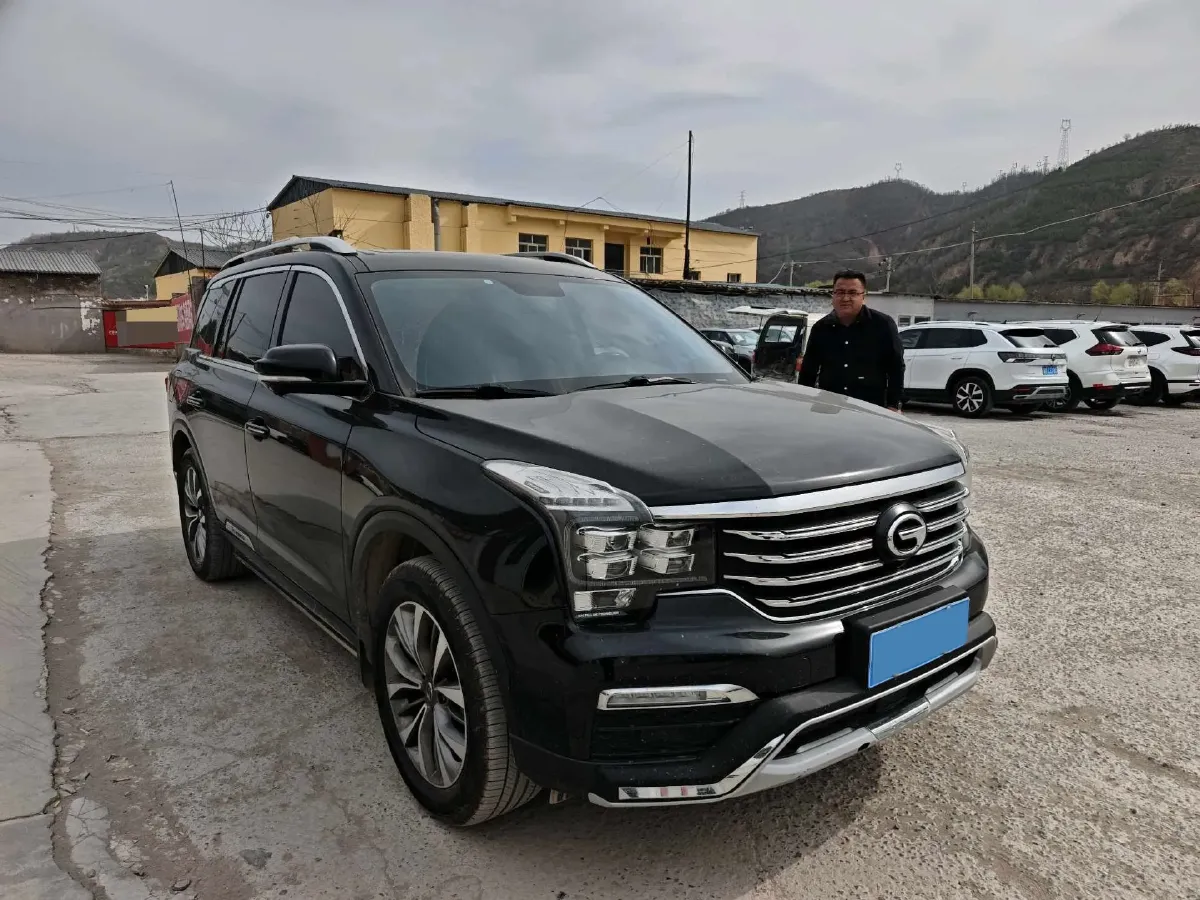 2017 GAC Trumpchi GS8 2.0T 201HP L4 6AT,autocango,china used car exporter,china ev exporter,chinese used car exporter,chinese used ev exporter