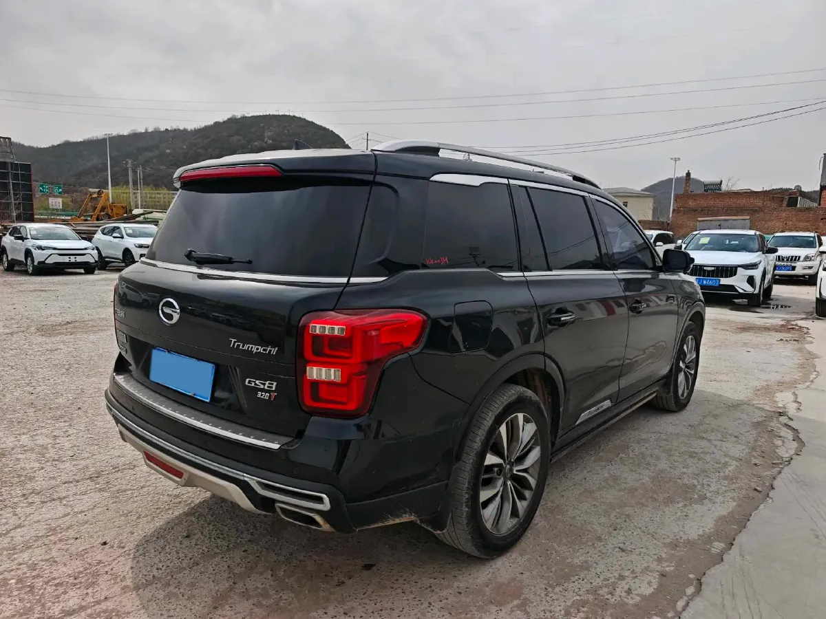 2017 GAC Trumpchi GS8 2.0T 201HP L4 6AT,autocango,china used car exporter,china ev exporter,chinese used car exporter,chinese used ev exporter