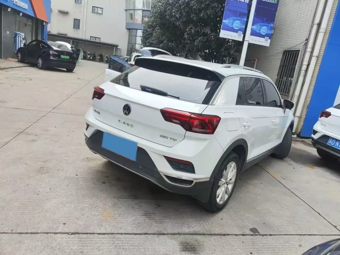 2021 Volkswagen T-Roc 1.4T 150HP L4 7DCT,autocango,china used car exporter,china ev exporter,chinese used car exporter,chinese used ev exporter