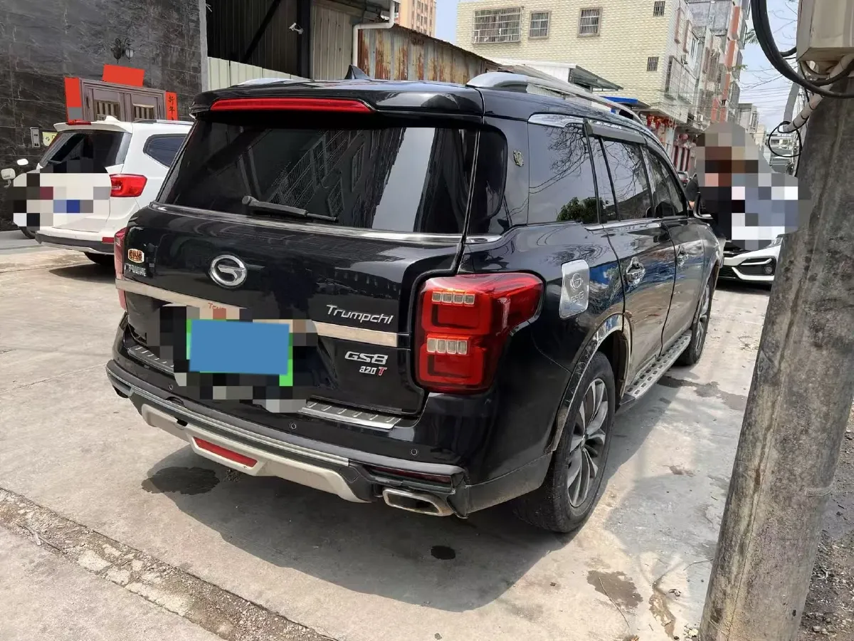 2017 GAC Trumpchi GS8 2.0T 201HP L4 6AT,autocango,china used car exporter,china ev exporter,chinese used car exporter,chinese used ev exporter