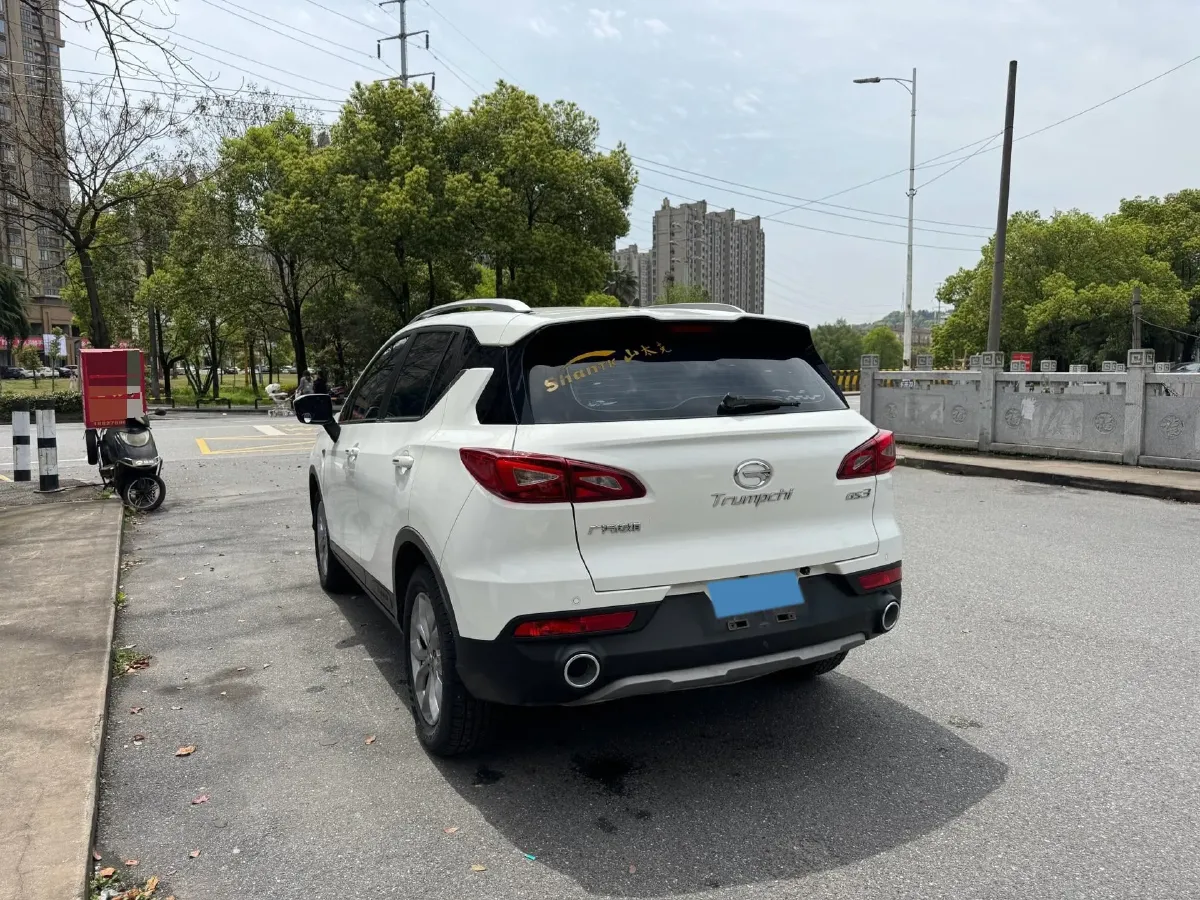 2019 GAC Trumpchi GS3 1.5L 114HP L4 6AT,autocango,china used car exporter,china ev exporter,chinese used car exporter,chinese used ev exporter