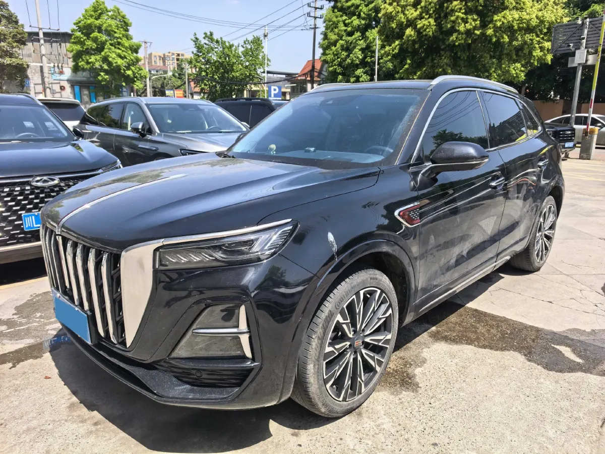 2023 HongQi HS5 2.0T 252HP L4 8AT,autocango,china used car exporter,china ev exporter,chinese used car exporter,chinese used ev exporter