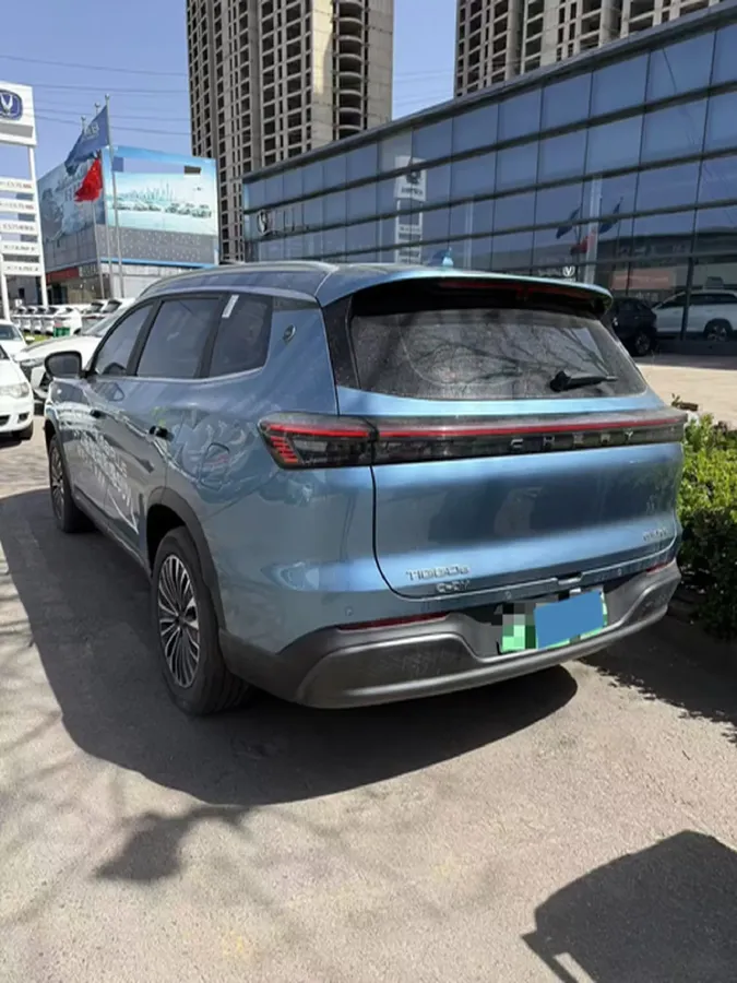 2025 Chery Tiggo8 PLUS C-DM 1.5T 156HP L4 1DHT PHEV,autocango,china used car exporter,china ev exporter,chinese used car exporter,chinese used ev exporter