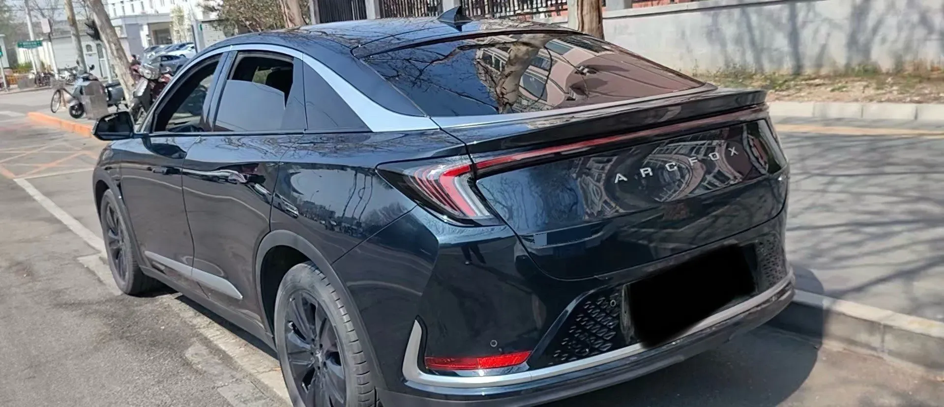 2023 ARCFOX αS BEV 65.6KWH,autocango,china used car exporter,china ev exporter,chinese used car exporter,chinese used ev exporter