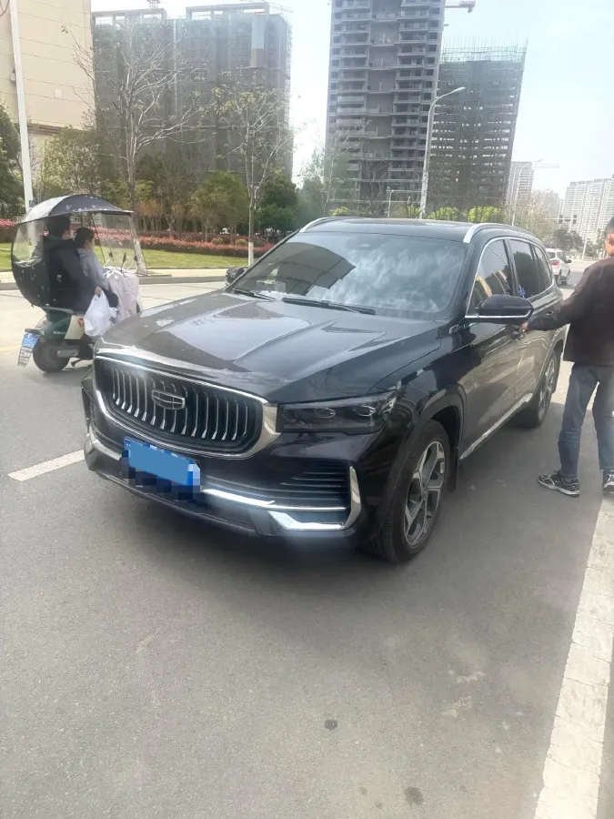 2024 Geely Monjaro 2.0T 218HP L4 7DCT,autocango,china used car exporter,china ev exporter,chinese used car exporter,chinese used ev exporter