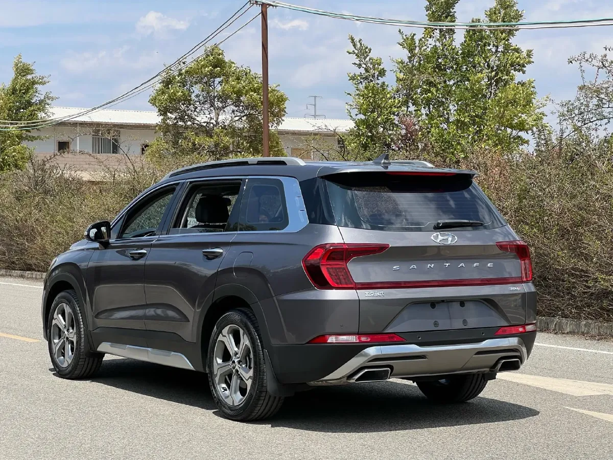 2019 Hyundai Santafe 2.0T 230HP L4 8AT,autocango,china used car exporter,china ev exporter,chinese used car exporter,chinese used ev exporter