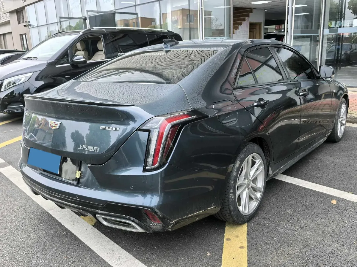 2021 Cadillac CT4 2.0T 237HP L4 8AT,autocango,china used car exporter,china ev exporter,chinese used car exporter,chinese used ev exporter