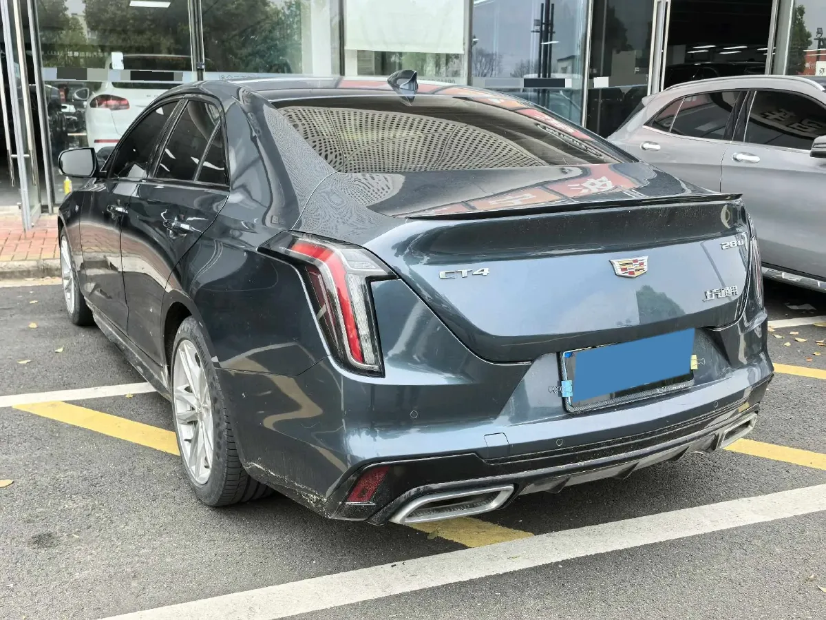 2021 Cadillac CT4 2.0T 237HP L4 8AT,autocango,china used car exporter,china ev exporter,chinese used car exporter,chinese used ev exporter