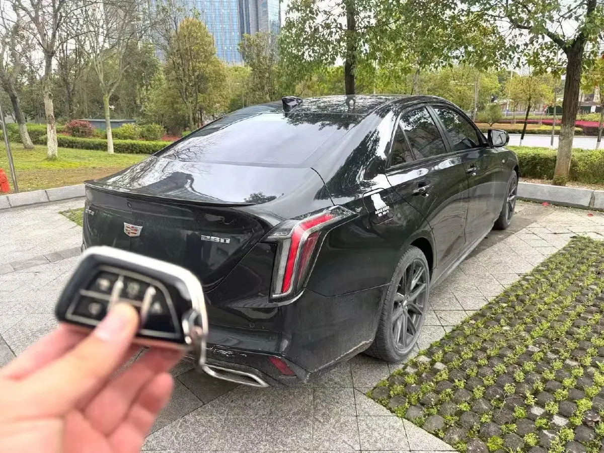 2021 Cadillac CT4 2.0T 237HP L4 8AT,autocango,china used car exporter,china ev exporter,chinese used car exporter,chinese used ev exporter