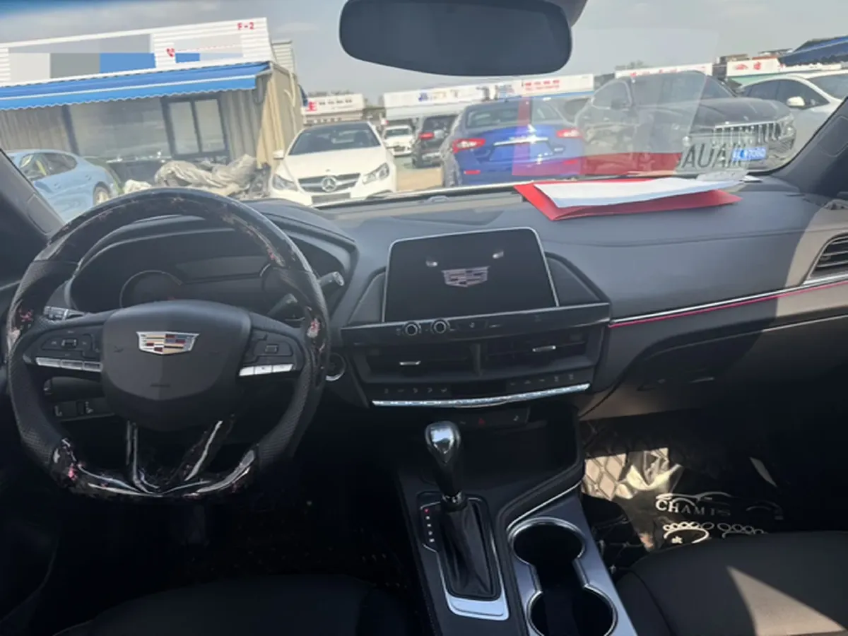 2021 Cadillac CT4 2.0T 237HP L4 8AT,autocango,china used car exporter,china ev exporter,chinese used car exporter,chinese used ev exporter