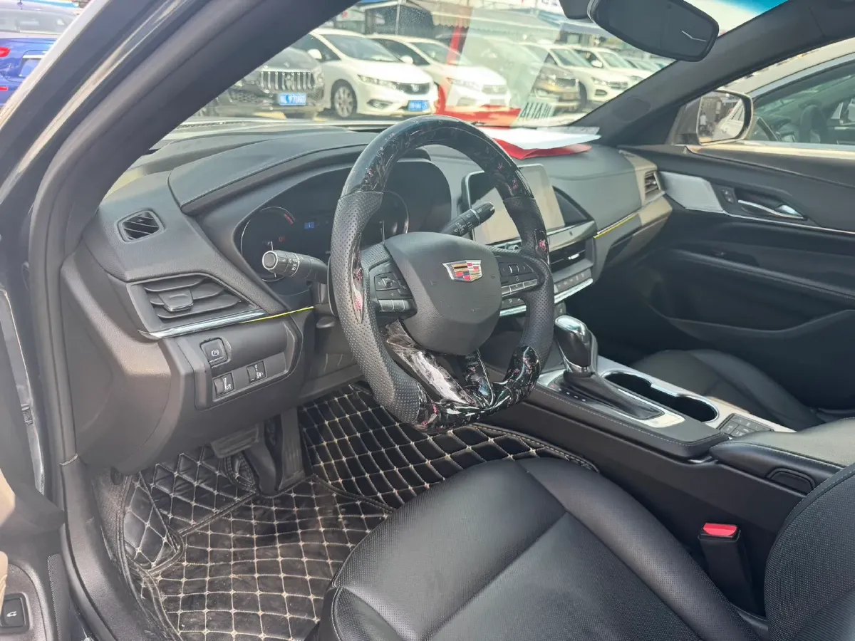 2021 Cadillac CT4 2.0T 237HP L4 8AT,autocango,china used car exporter,china ev exporter,chinese used car exporter,chinese used ev exporter