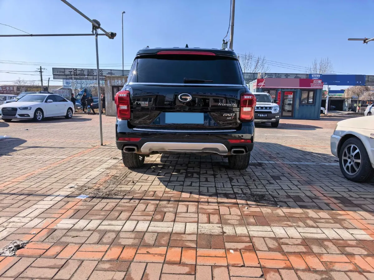 2017 GAC Trumpchi GS8 2.0T 201HP L4 6AT,autocango,china used car exporter,china ev exporter,chinese used car exporter,chinese used ev exporter