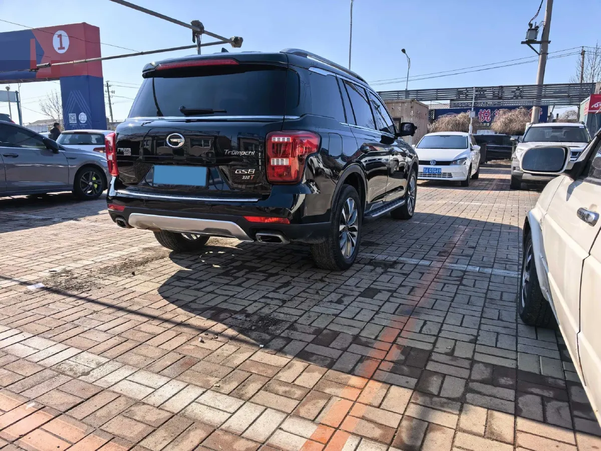 2017 GAC Trumpchi GS8 2.0T 201HP L4 6AT,autocango,china used car exporter,china ev exporter,chinese used car exporter,chinese used ev exporter