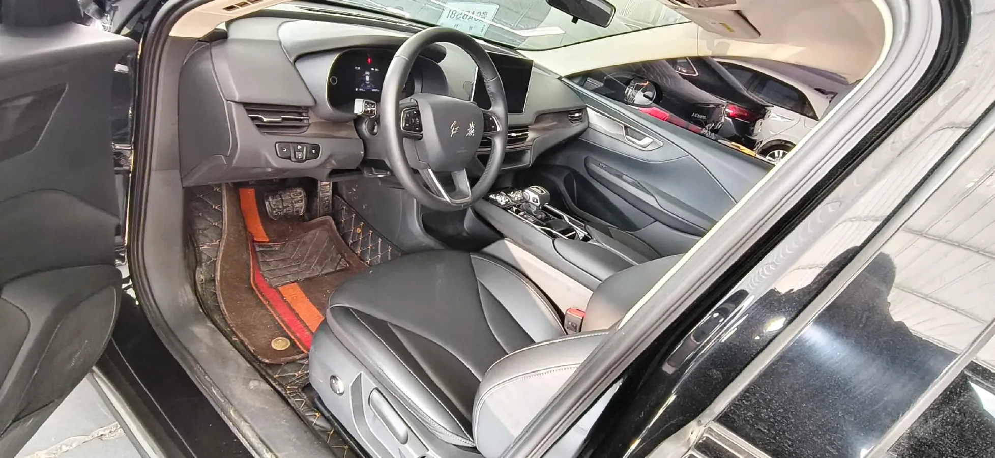 2021 HongQi E-QM5 BEV 54KWH,autocango,china used car exporter,china ev exporter,chinese used car exporter,chinese used ev exporter