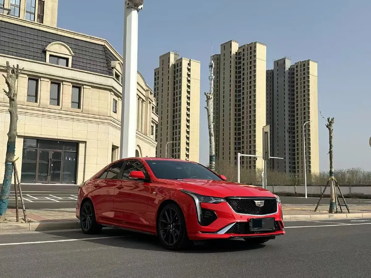 2023 Cadillac CT4 2.0T 237HP L4 8AT,autocango,china used car exporter,china ev exporter,chinese used car exporter,chinese used ev exporter