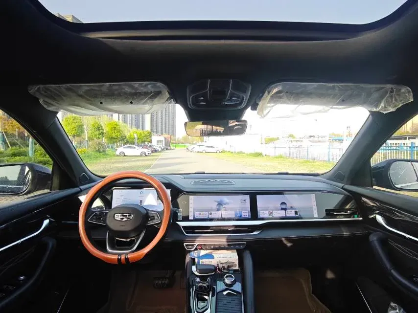 2024 Geely Monjaro 2.0T 218HP L4 7DCT,autocango,china used car exporter,china ev exporter,chinese used car exporter,chinese used ev exporter