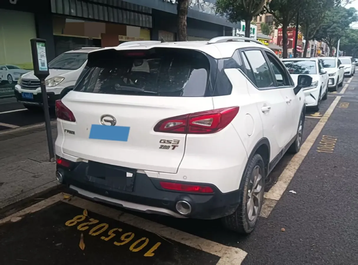 2017 GAC Trumpchi GS3 1.3T 137HP L4 6AT,autocango,china used car exporter,china ev exporter,chinese used car exporter,chinese used ev exporter