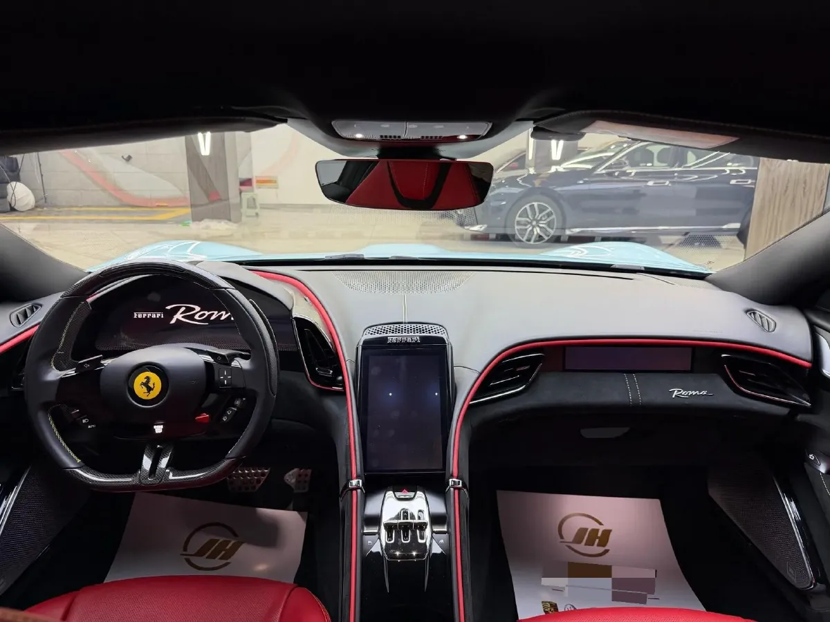 2020 Ferrari Roma 3.9T 620HP V8 8DCT,autocango,china used car exporter,china ev exporter,chinese used car exporter,chinese used ev exporter